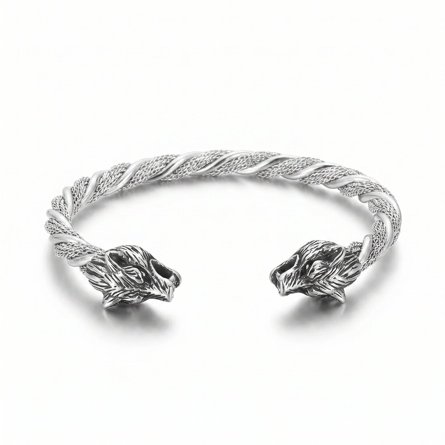 Pulsera Wolfie - Acero Inox.