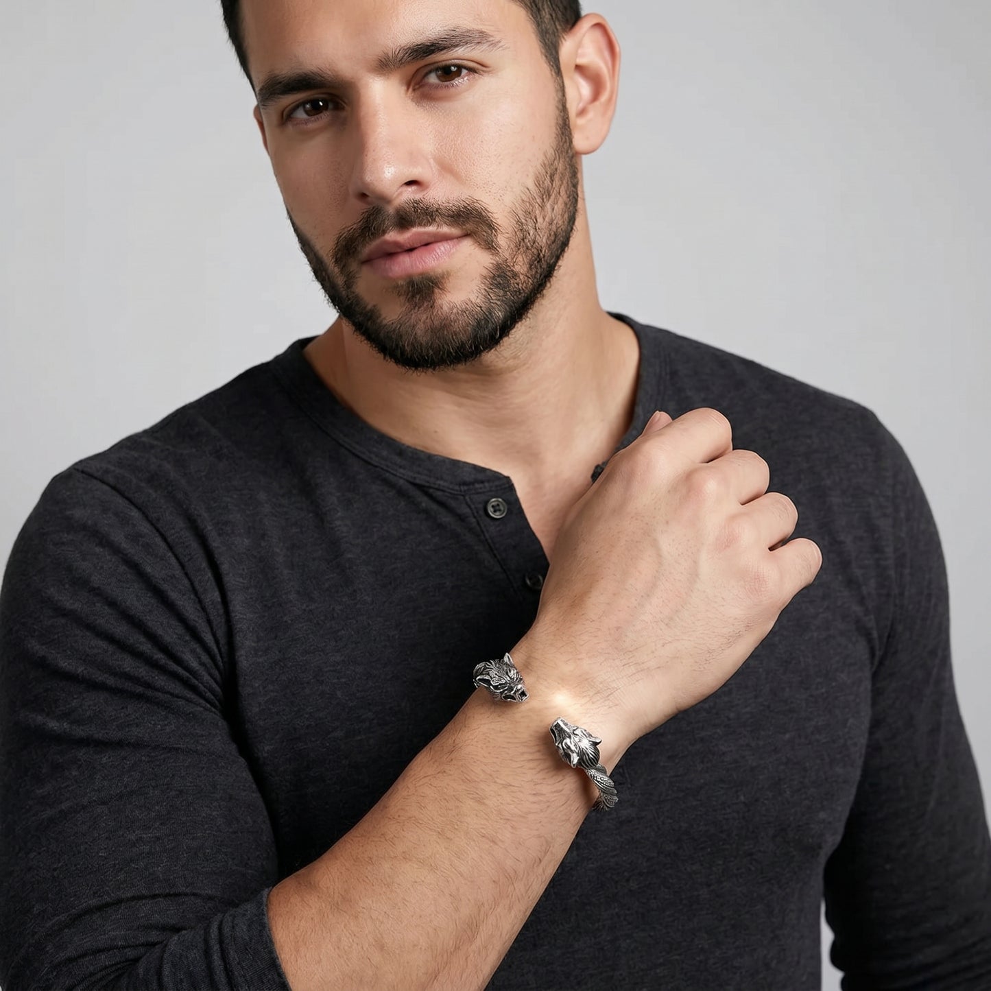 Pulsera Wolfie - Acero Inox.