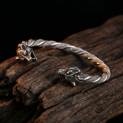 Pulsera Wolfie - Acero Inox.