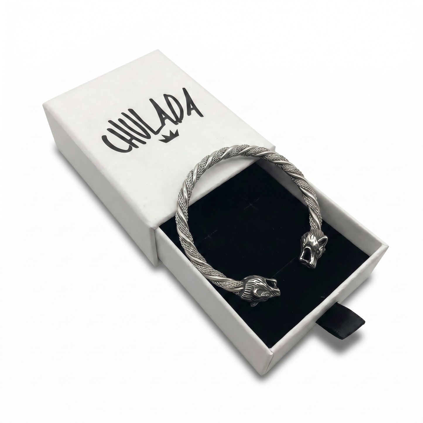 Pulsera Wolfie - Acero Inox.