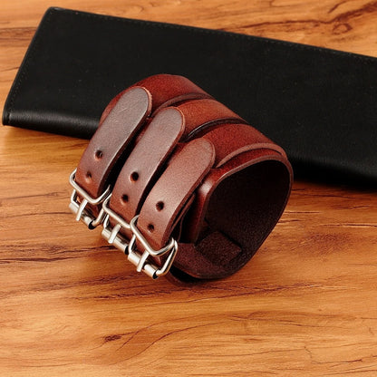 Brazalete Slayer - Piel PU