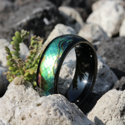 Anillo Abulón - Tungsteno