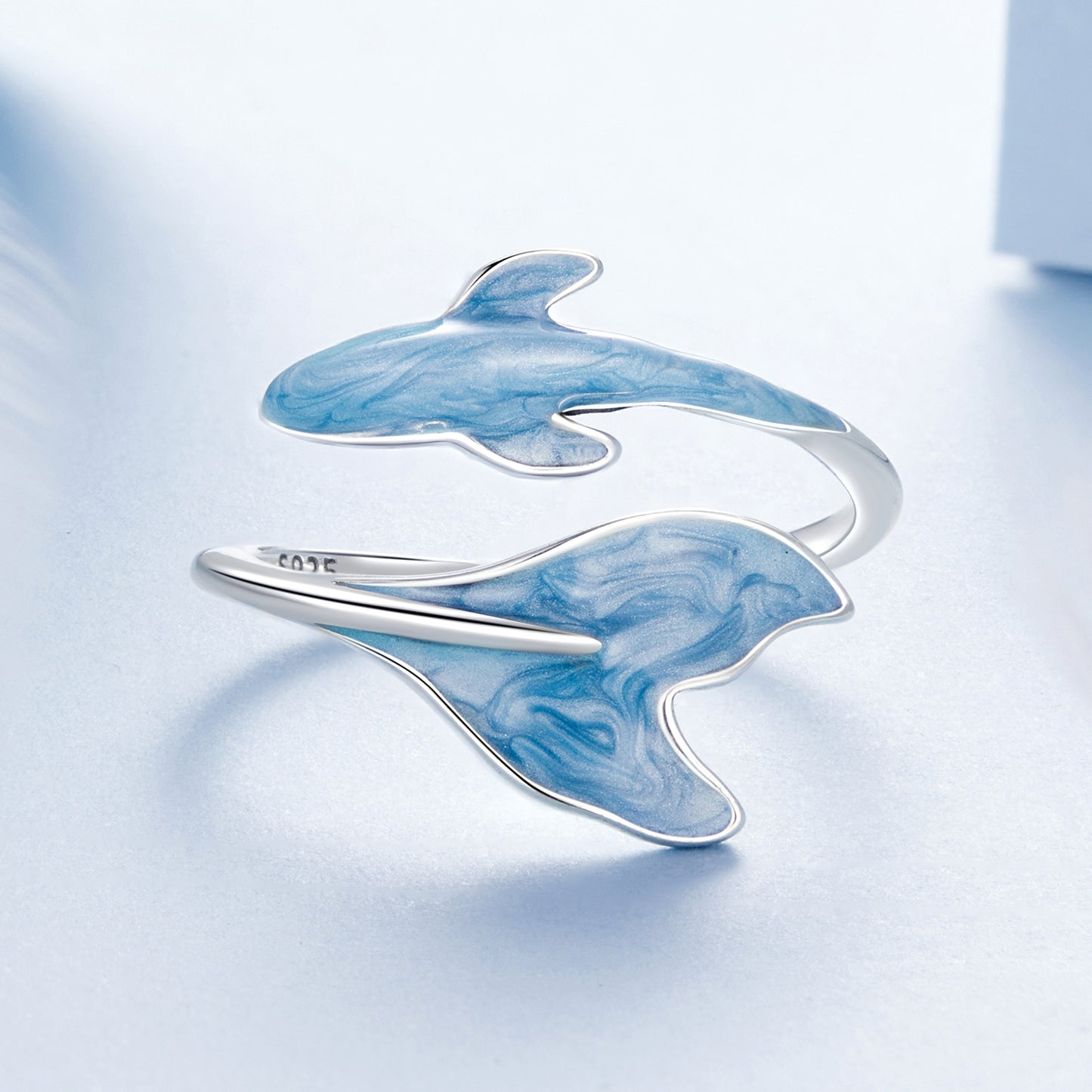 Anillo Ballena - Plata .925