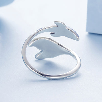 Anillo Ballena - Plata .925
