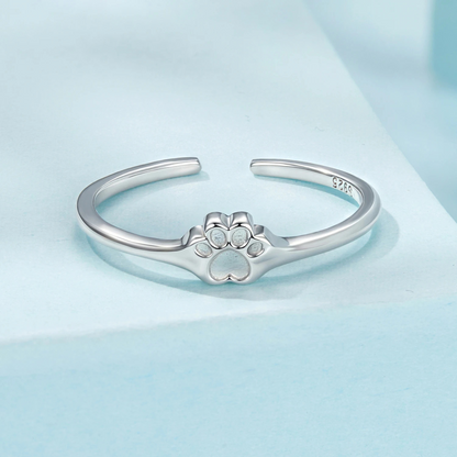 Anillo Huellita - Plata .925