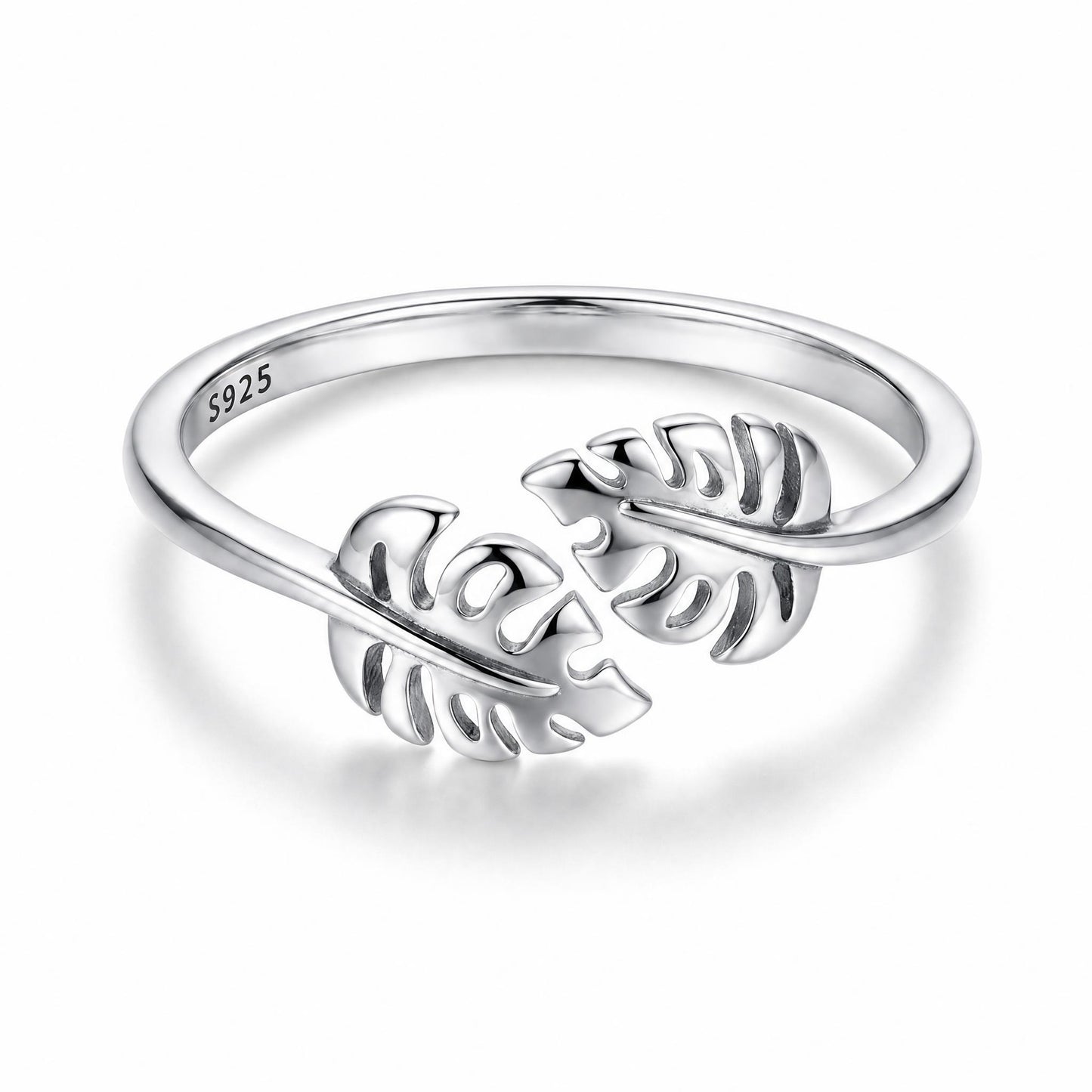 Anillo Monstera - Plata .925