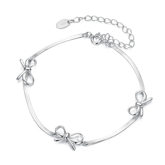 Pulsera Moños - Plata .925