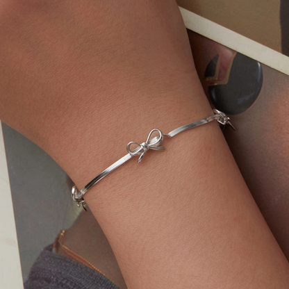 Pulsera Moños - Plata .925