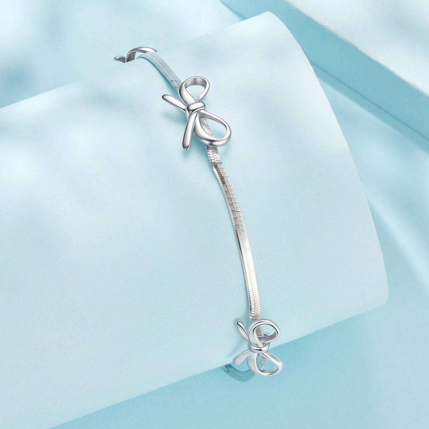 Pulsera Moños - Plata .925