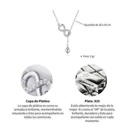 Collar Infinito - Plata .925