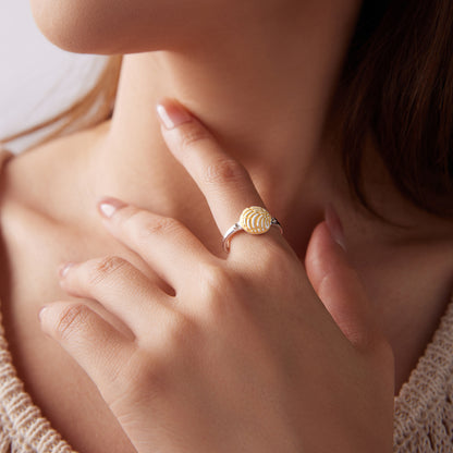 Anillo Concha - Plata .925
