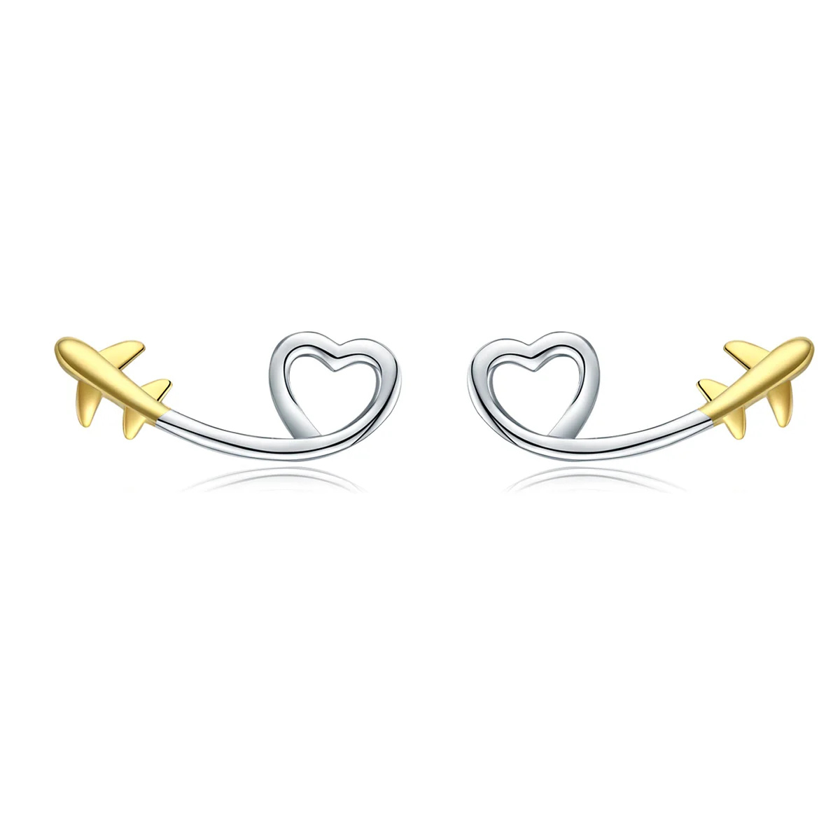 Aretes Latidos al Aire - Plata .925