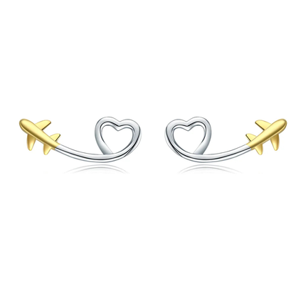 Aretes Latidos al Aire - Plata .925