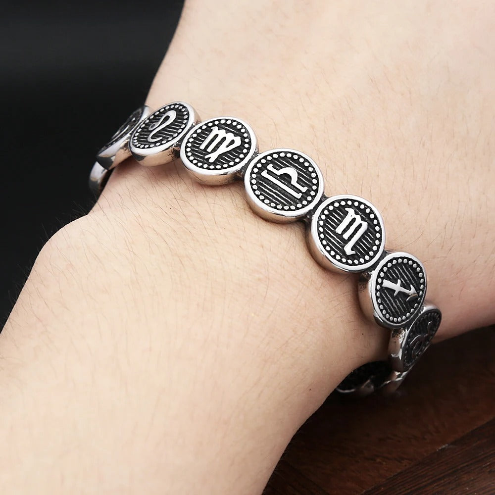 Pulsera Constelaciones - Acero Inox.