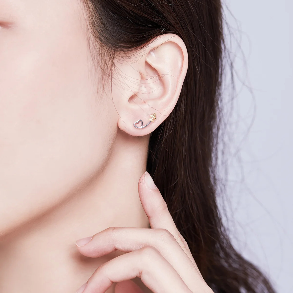 Aretes Latidos al Aire - Plata .925