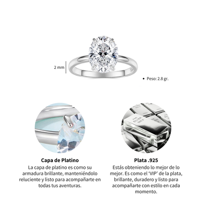 Anillo Aurora - Plata .925