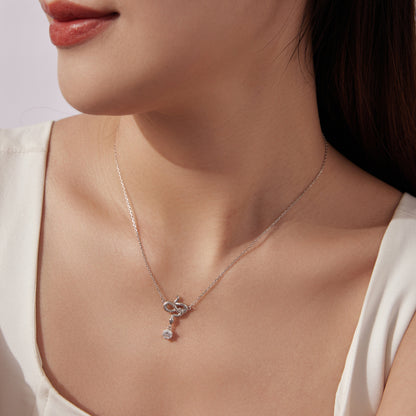 Collar Serpiente Moissanita - Plata .925
