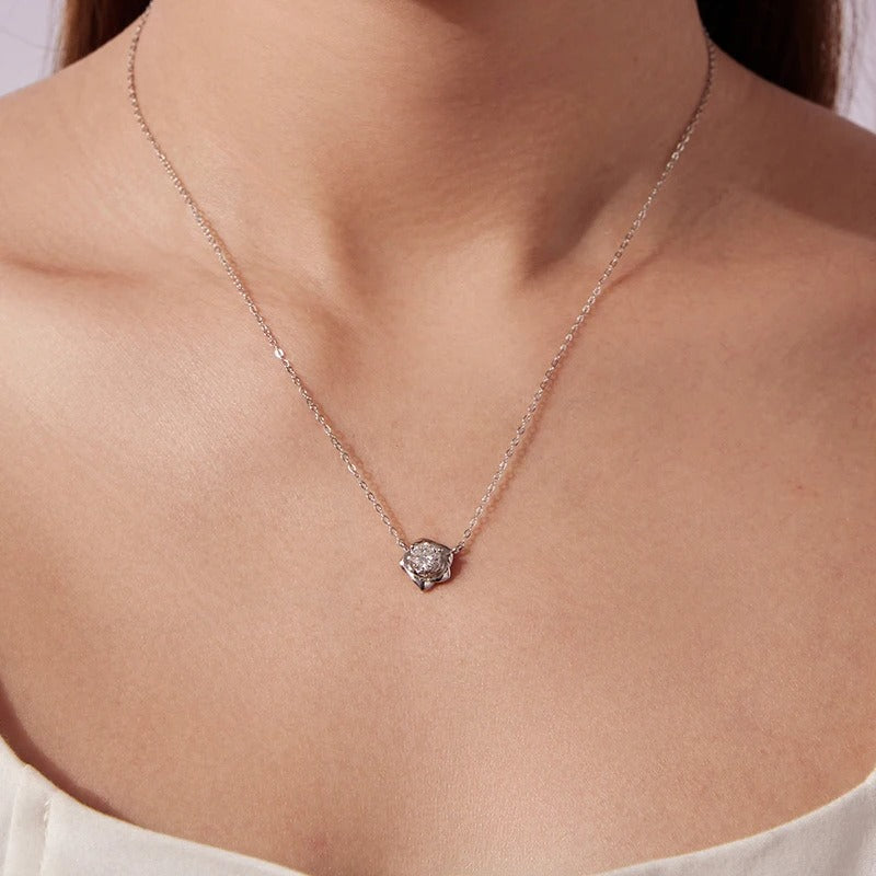 Collar Flor de Luz - Plata .925