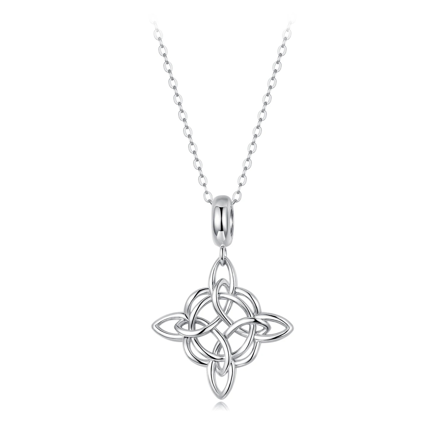 Collar Nudo Eterno - Plata .925