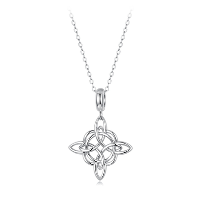 Collar Nudo Eterno - Plata .925