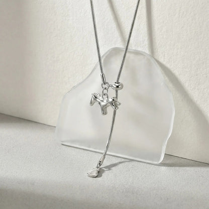 Collar Pony - Acero Inox.