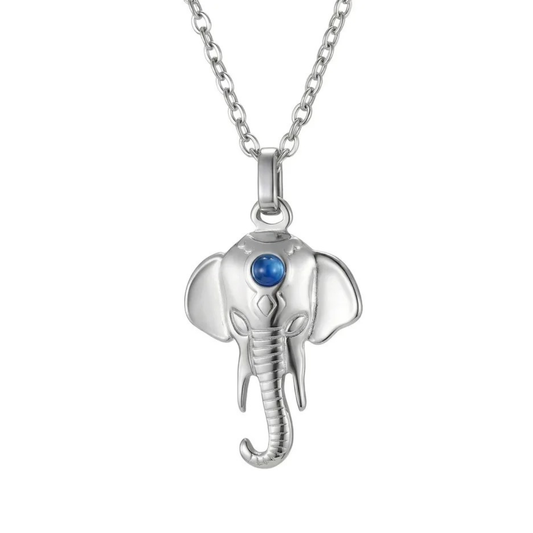 Collar Ganesha - Acero Inox.