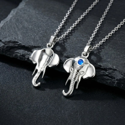 Collar Ganesha - Acero Inox.