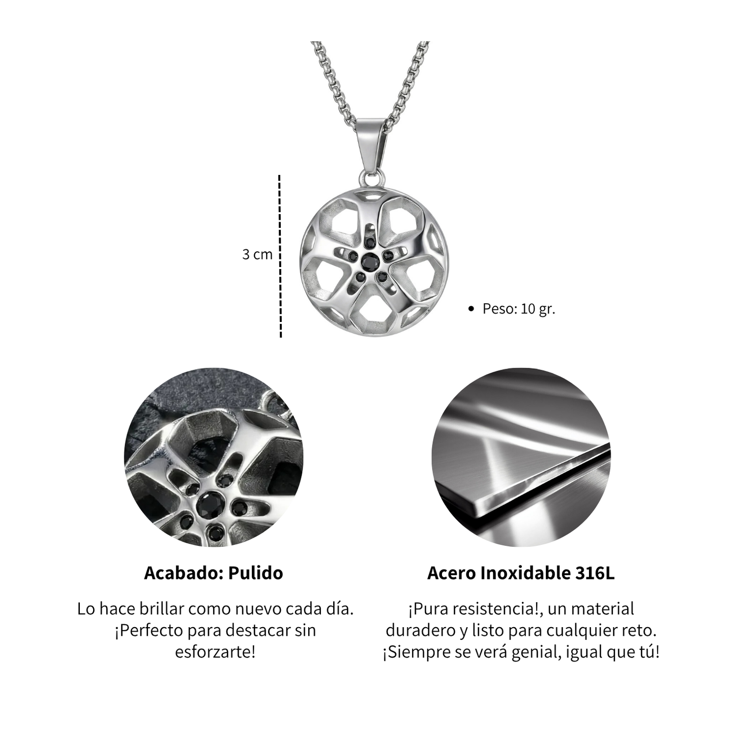 Collar Torque - Acero Inox.