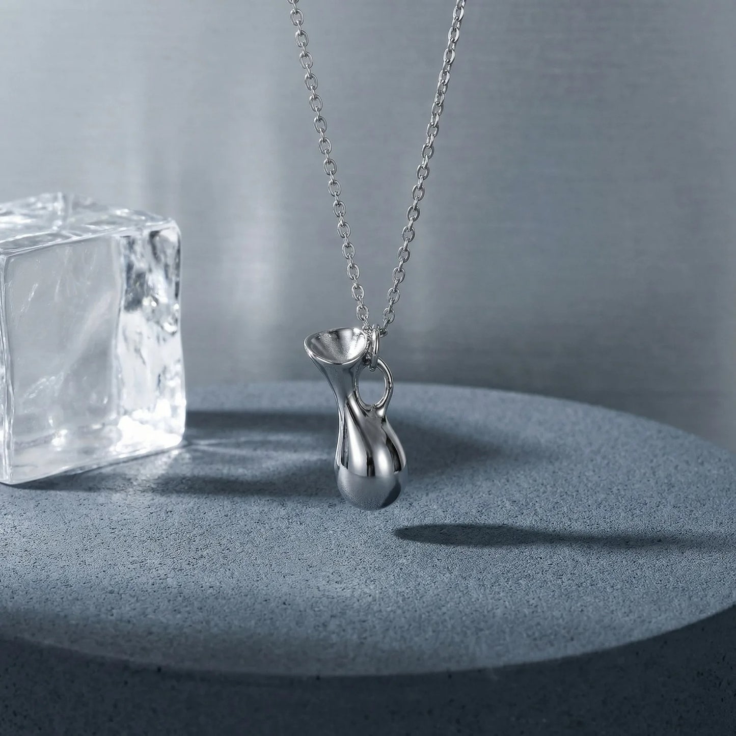 Collar Jarra - Acero Inox.