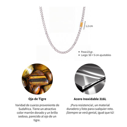 Cadena Instinto - Acero Inox.