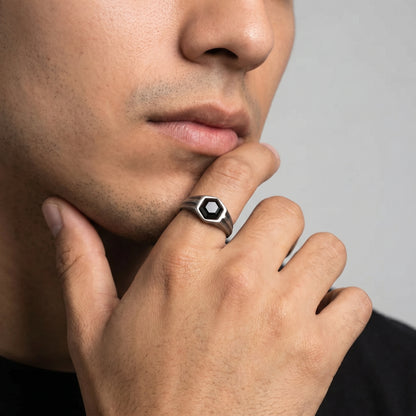 Anillo Eclipse - Acero Inox.
