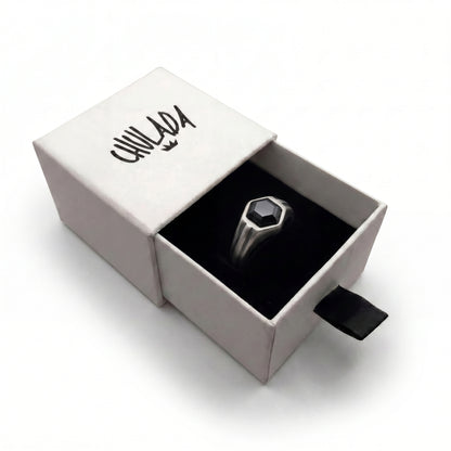 Anillo Eclipse - Acero Inox.