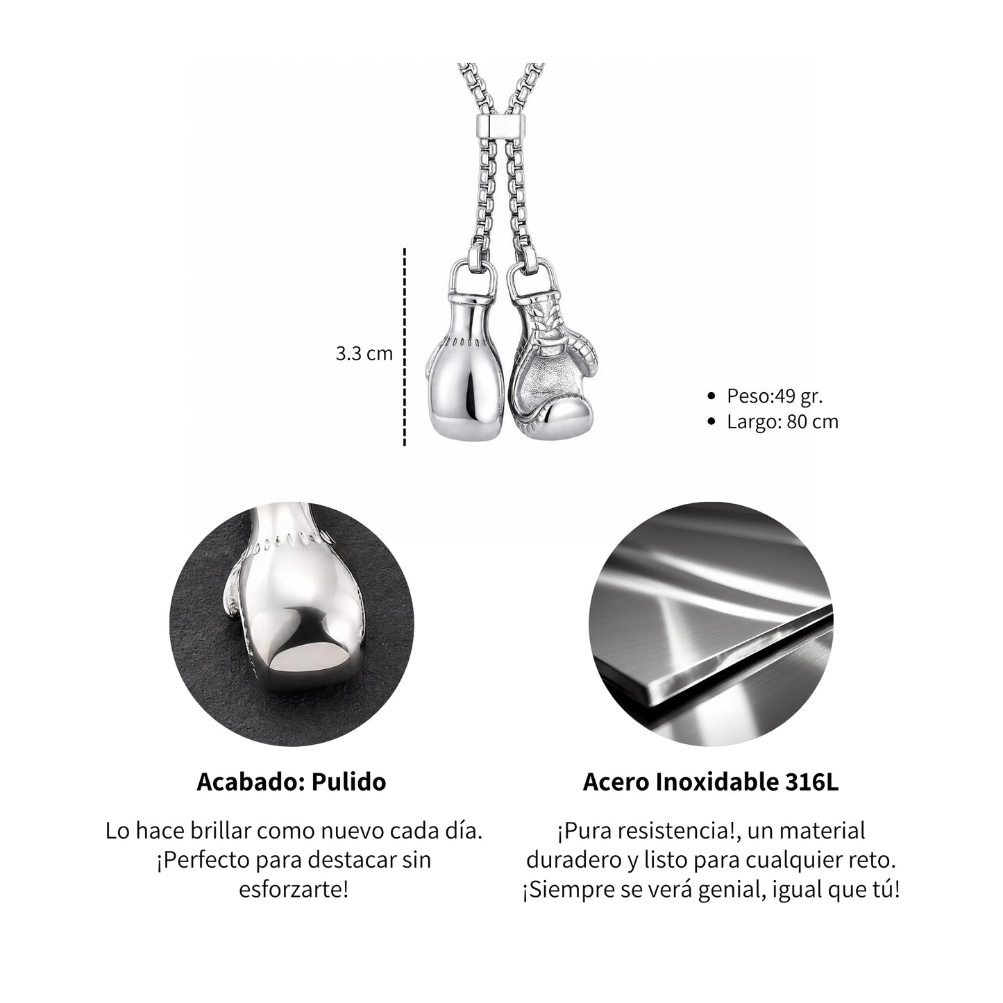 Collar Knockout - Acero Inox.