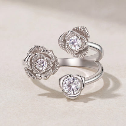 Anillo Trillium - Plata .925
