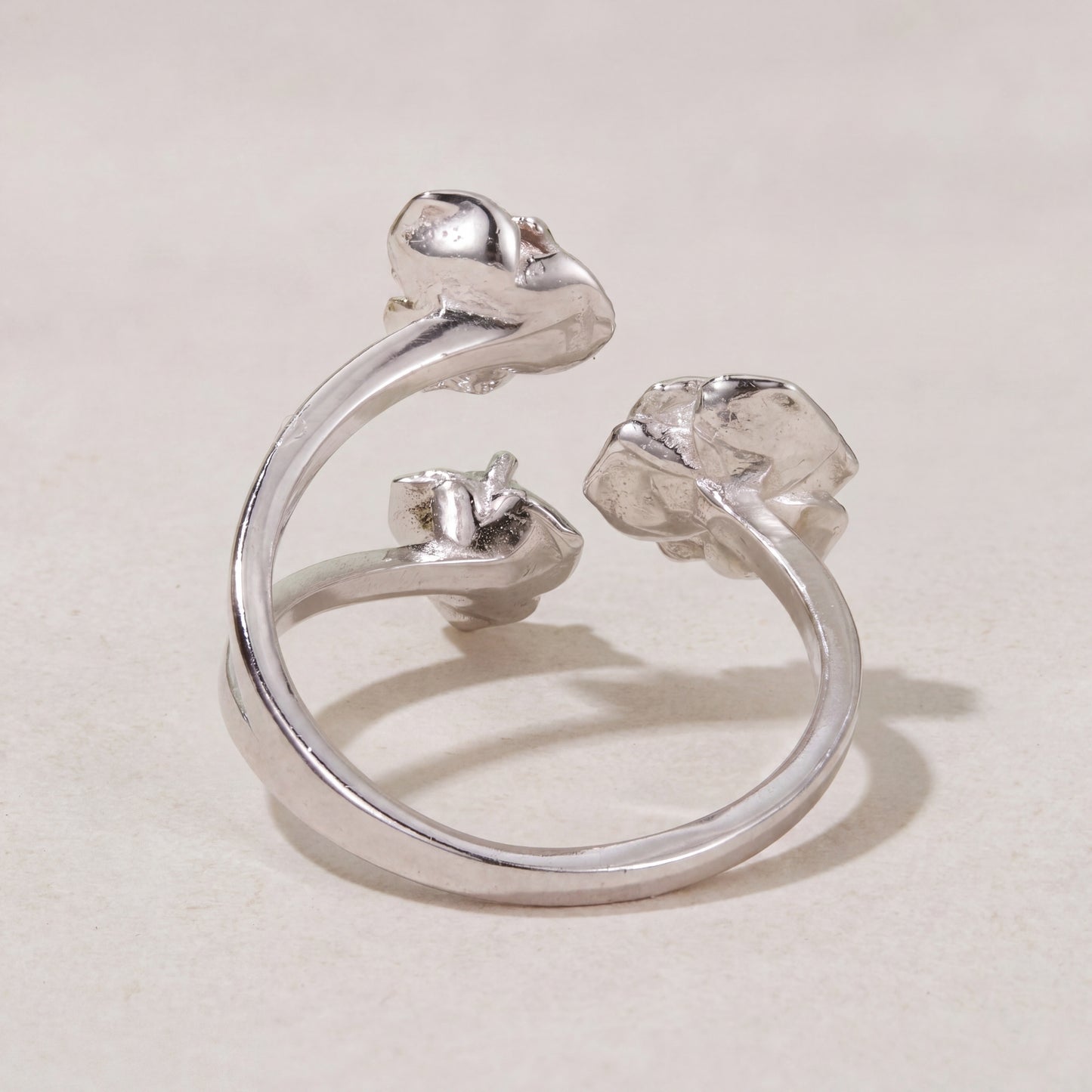 Anillo Trillium - Plata .925
