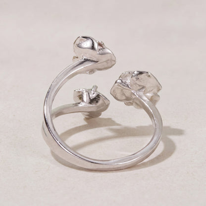 Anillo Trillium - Plata .925
