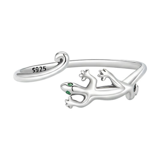 Anillo Gecko - Plata .925
