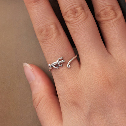 Anillo Gecko - Plata .925