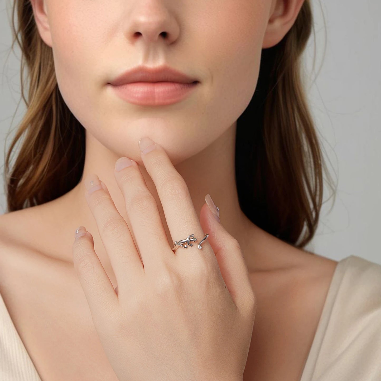 Anillo Gecko - Plata .925