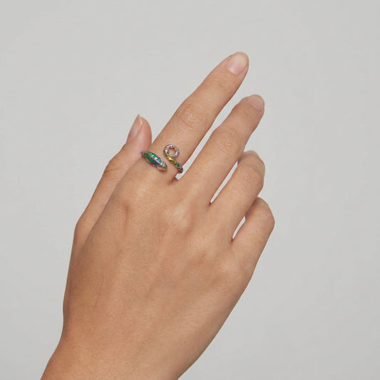 Anillo Camaleón - Plata .925