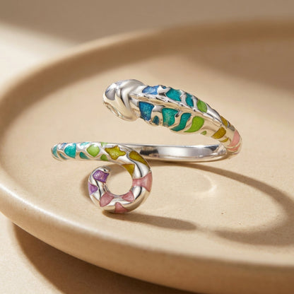 Anillo Camaleón - Plata .925