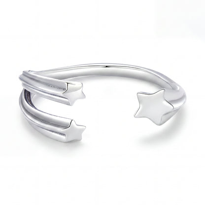 Anillo Estrella Fugaz - Plata .925
