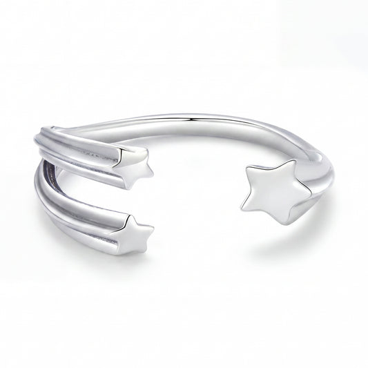 Anillo Estrella Fugaz - Plata .925