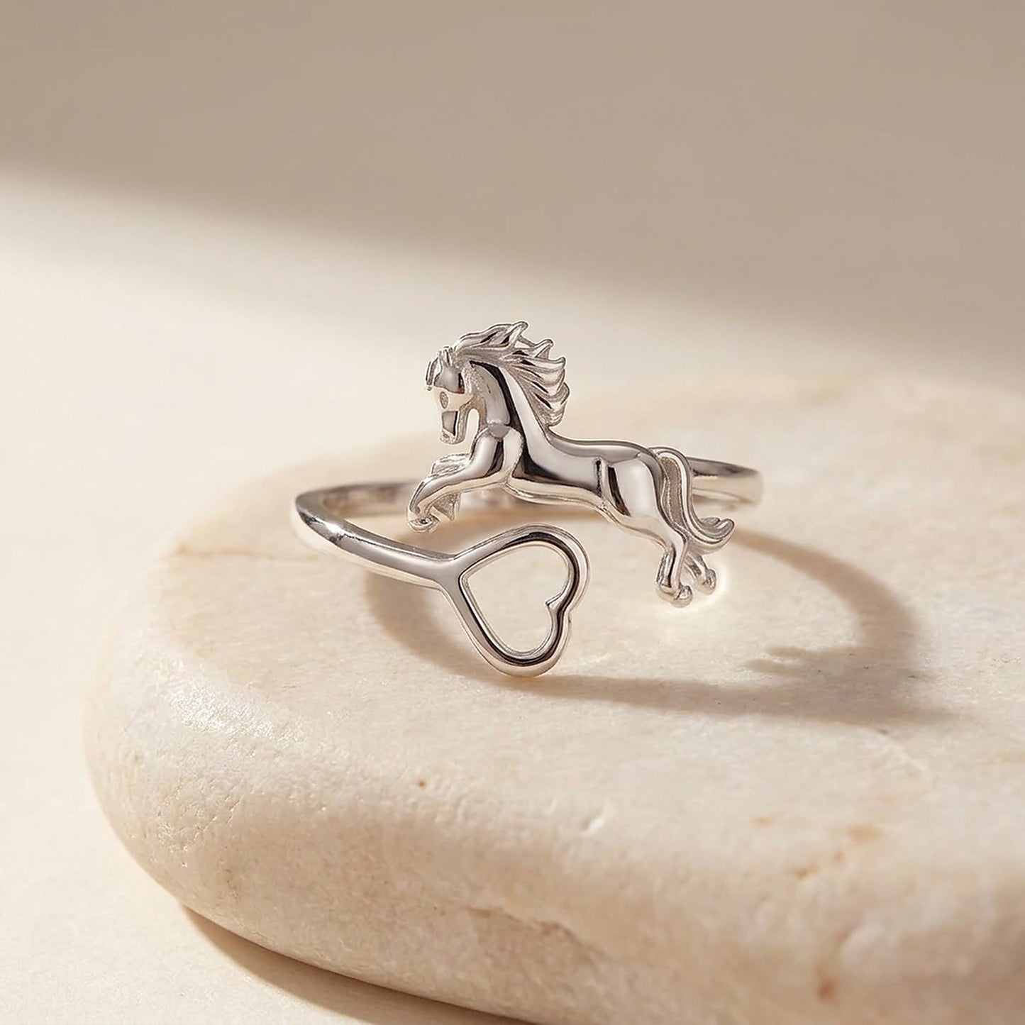 Anillo Corazón Salvaje - Plata .925