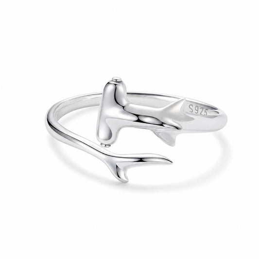 Anillo Tiburón Martillo - Plata .925
