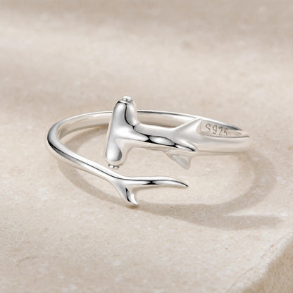 Anillo Tiburón Martillo - Plata .925
