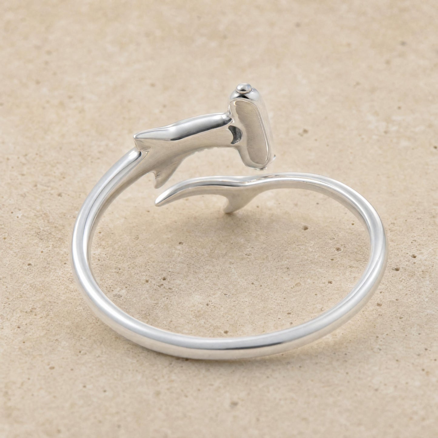 Anillo Tiburón Martillo - Plata .925