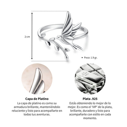 Anillo Golondrina - Plata .925