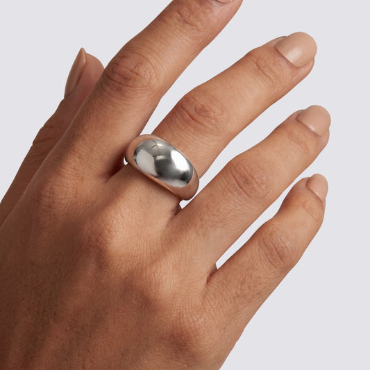 Anillo Nube - Plata .925