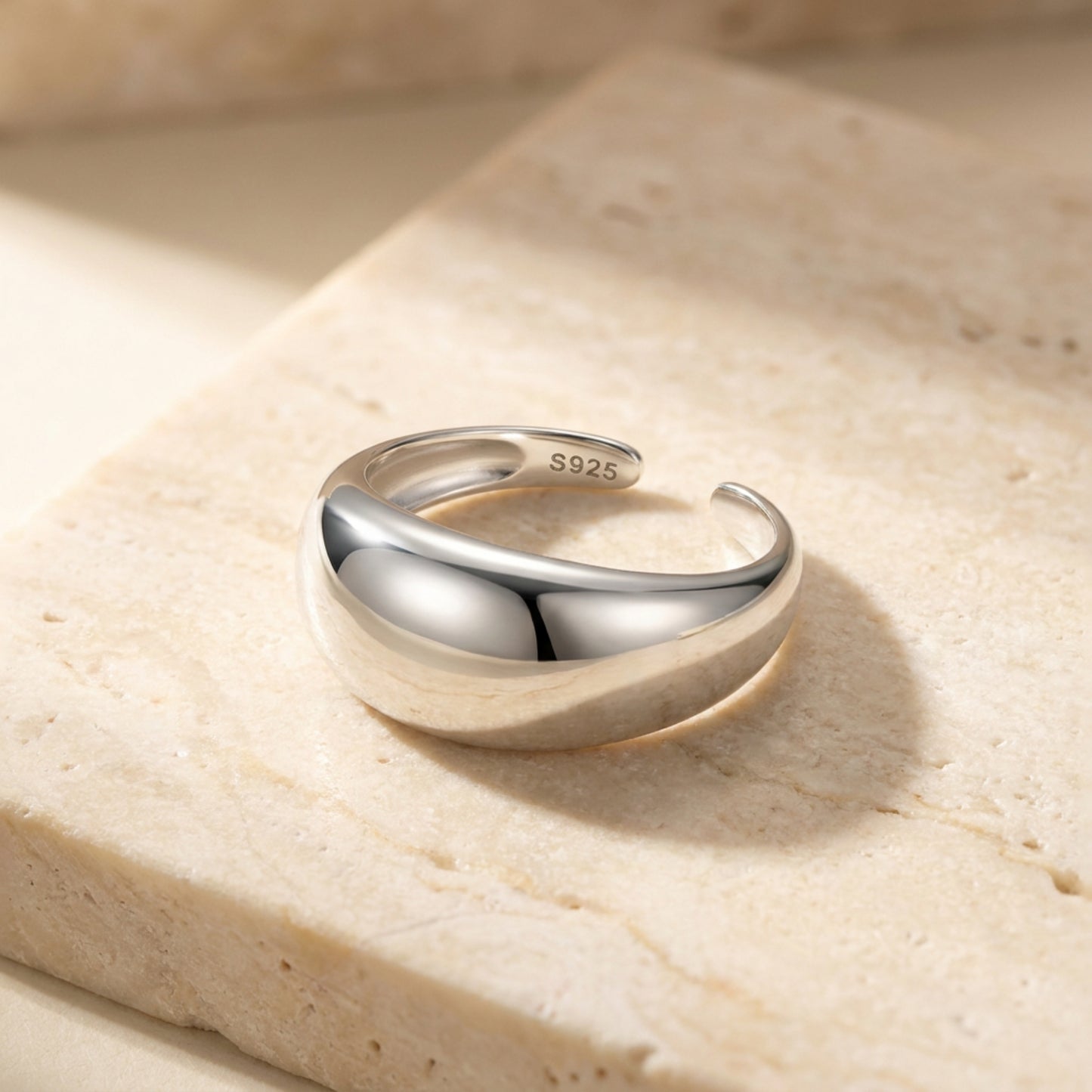 Anillo Nube - Plata .925